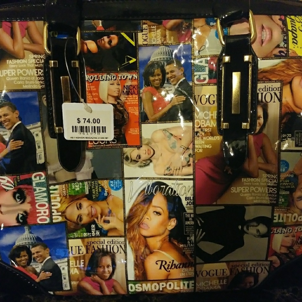 Magazine Collage Purse
